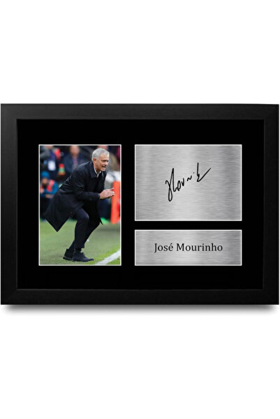HWC Trading A4 FR Jose Mourinho Spurs Tottenham Gifts Printed Signed Autograp...