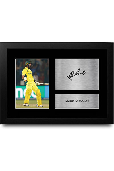 HWC Trading Glenn Maxwell Australia Gifts Printed Signed Autograph Picture fo...