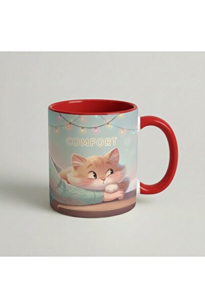 Petgifts Cana Cadou Personalizat Amuzanta Cu Mesaj Comfort - Ceramica 330 Ml