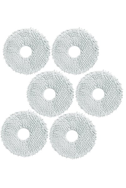 Litago Set 6x Mopuri de schimb pentru aspiratoare robot Xiaomi, Litago, compa...