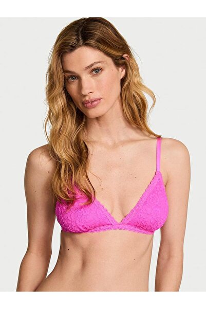 Victoria's Secret Dantelli Desteksiz Üçgen Bralet