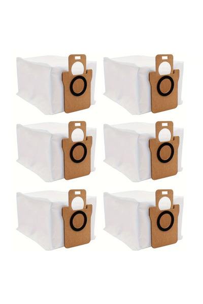 Litago Set 6 saci pe praf pentru aspiratoare robot Xiaomi, Dreame, compatibil...
