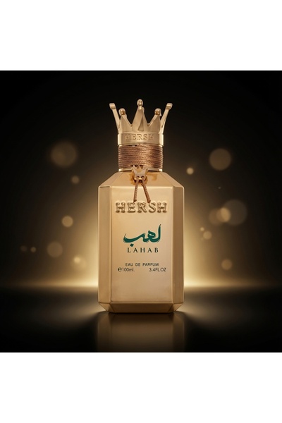LAHAB عطر هيرش للجنسين 100 مل - عطر خشبي عطري منعش مع الجريب فروت والباتشولي