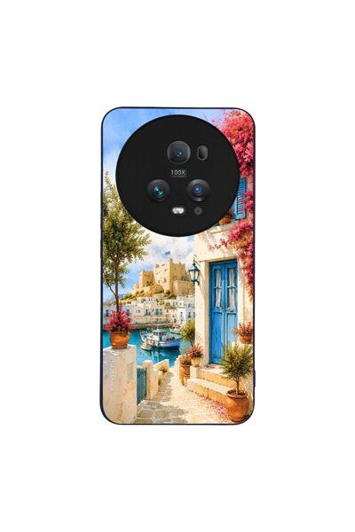 Sonique Θήκη Greek Island Muse Series για Honor Magic5 Pro 5G Ροδίτικο Λιμάνι