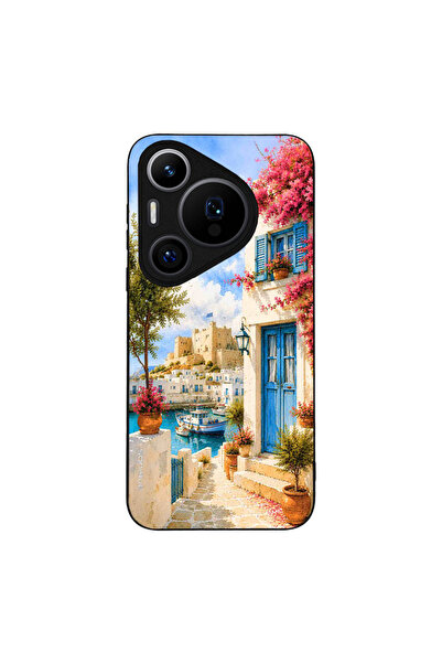 Sonique Θήκη Greek Island Muse Series για Huawei Pura 70 Pro Ροδίτικο Λιμάνι