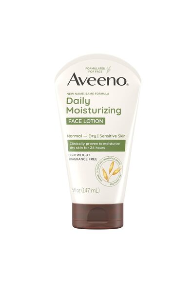 AVEENO لوشن ترطيب يومي للوجه مع الشوفان البريبيوتيك المهدئ، مرطب خفيف غير دهن...