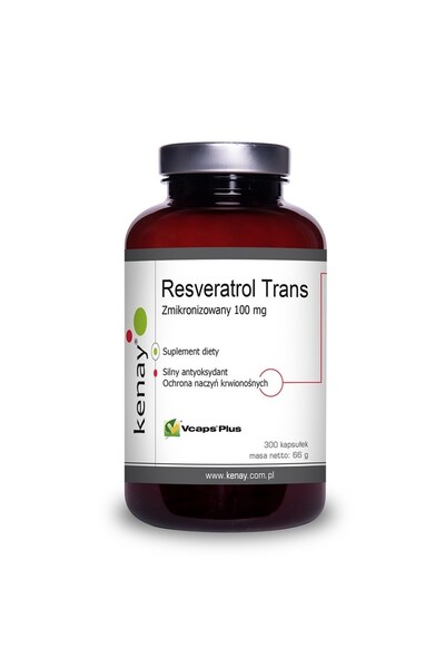 Kenay Zmikronizowany Resveratrol 100 Mg