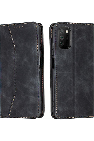 Other Bodycell Πορτοφόλι από συνθετικό δέρμα PU, Μαύρο (Poco M3 / Redmi 9T) Κ...