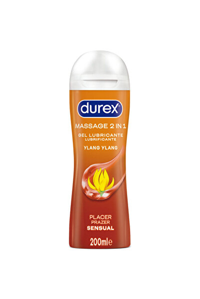 Durex Αισθησιακό Τζελ Μασάζ με Υλάνγκ Γιλάνγκ – 200 ml