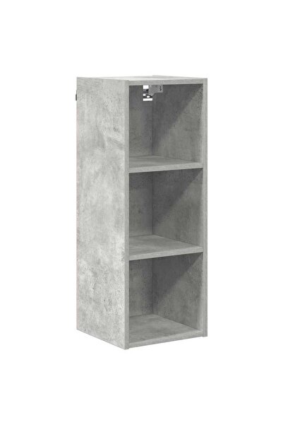 vidaxl Dulap suspendat Gri din beton 30 x 29,5 x 80 cm Lemn compozit
