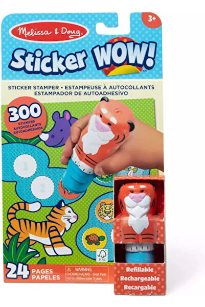 Melissa & Doug Παιδικά Αυτοκόλλητα Χειροτεχνίας WOW! Βιβλίο Δραστηριοτήτων με...