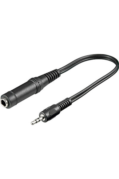 goobay Μετατροπέας 3.5mm αρσενικό σε 6.3mm θηλυκό 1 τεμάχιο 50470