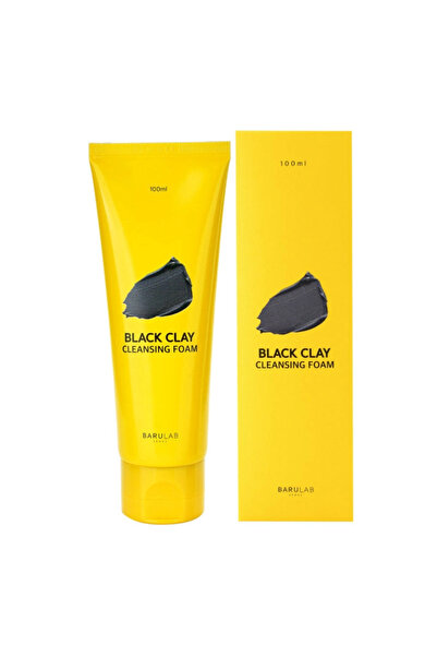Barulab Spuma de curatare cu argila neagra, BLACK CLAY CLEANSING FOAM, 100 ml