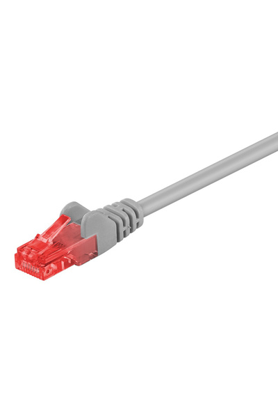 goobay καλώδιο δικτύου 68404, CAT 6 U/UTP, CCA, 20m, γκρι