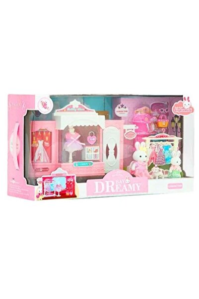 Bay Dreamy MİNİ TAVŞAN 6631 MODA DÜKKANI OYUN SETİ 3+