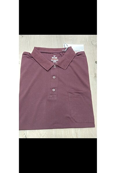 Cinar erkek giyim Men's Polo Collar Oversized T-Shirt Combed Cotton Fabric Sh...