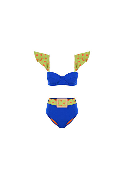 gimme Audrey Bikini Saks Mavi 3 in 1
