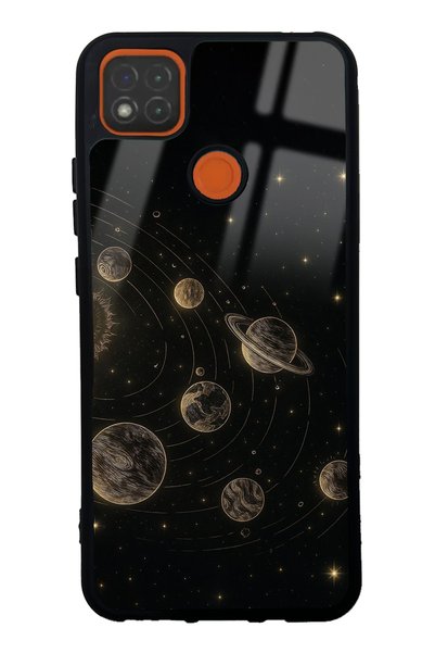 Spoyi حافظة هاتف Xiaomi Redmi 9C بتصميم ذهبي لامع