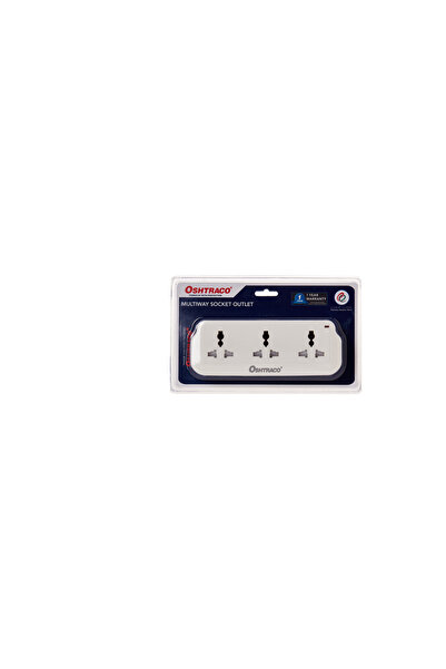 Oshtraco 3 WAY UNIVERSAL MULTI SOCKET