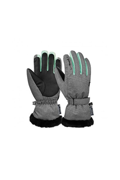 Reusch Stella R-TEX ®   XT Mănuși de schi pentru copii Gri Melange/Albastru A...