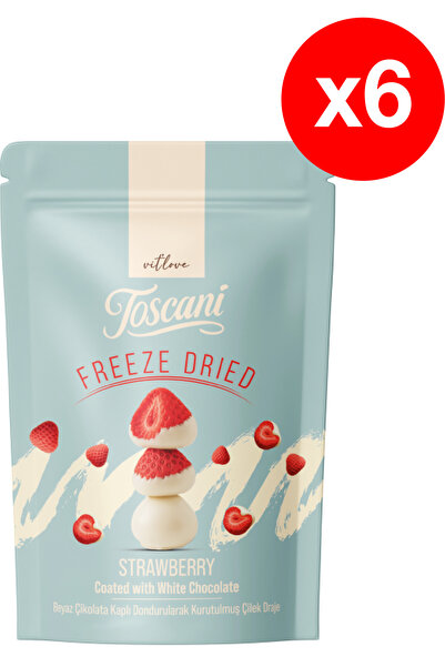 vit'love toscani Toscani Premium Căpșuni Liofilizate Încrustate în Ciocolată ...