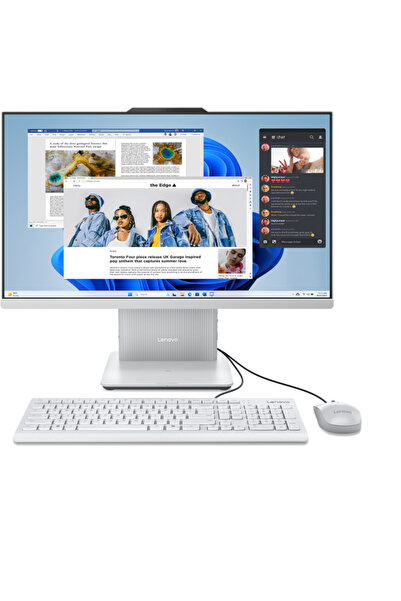 LENOVO IdeaCentre 24ARR9 AIO, AMD Ryzen 5 7535HS, 23.8 inch, RAM 16GB, SSD 51...