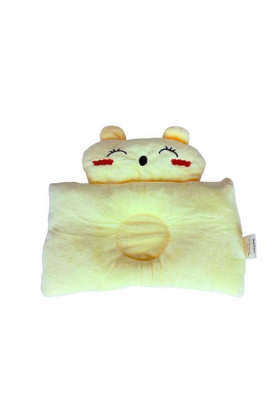 Warehouse Cute Bear Shape Comfortable Baby Pillow