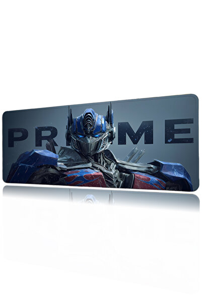 Halura Optimus Prime Dijital Baskılı Oyuncu Mousepad XXL Kaymaz Tabanlı