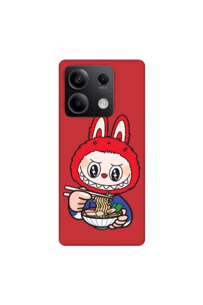 Other Xiaomi Redmi Note 13 5G Labubu 1 Red Colored Silicone TPU Θήκη
