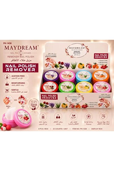 MAYDREAM Box 24Pcs Premium Nail Polish Remover from |   Superior Care with a ...