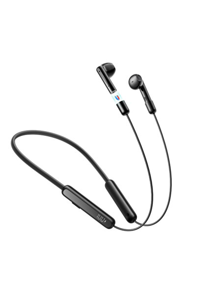 Joyroom Căști Wireless Sport JR-DS1, Design Hibrid 2-în-1 (Bandă Gât și TWS),...