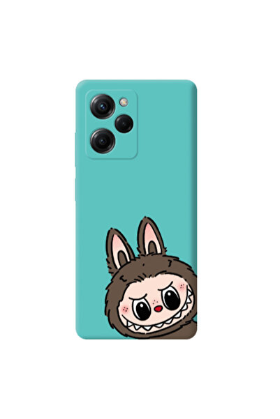 Other Xiaomi Poco X5 Pro Labubu7 Turquoise Colored Silicone TPU Θήκη