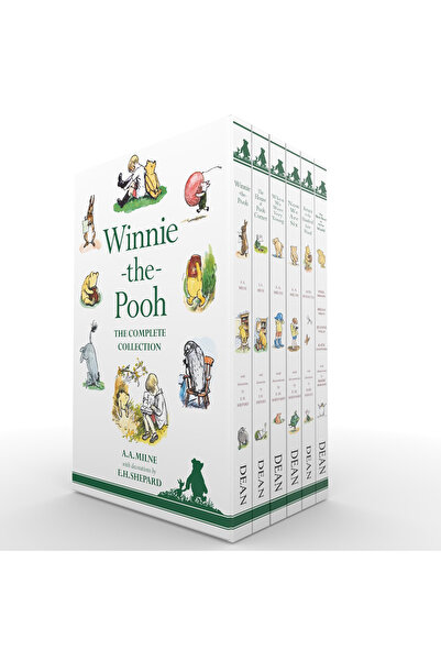 pçs Winnie the Pooh The Complete Collection - 6 Books Set, A.A. Milne - Dean ...