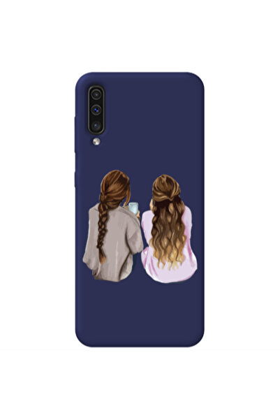 Other Samsung A70 Friends Dark blue Colored Silicone TPU Θήκη
