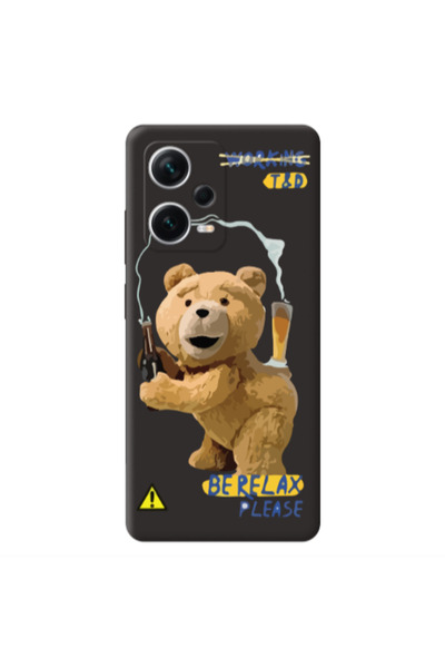 Other Xiaomi Poco X5 Be Relax Black Colored Silicone TPU Θήκη