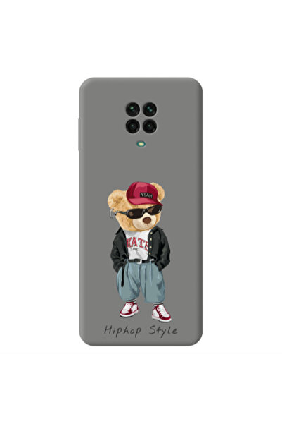 Other Xiaomi Redmi Note 9 Pro Hip hop style Grey Colored Silicone TPU Θήκη