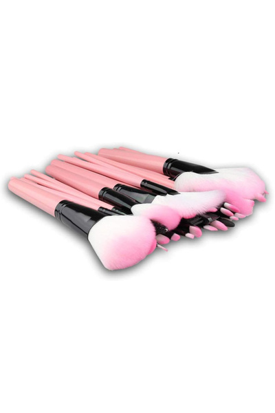 Pongnas 32Pcs Makeup Brush Portable Face Foundation Powder Eyeshadow Blusher ...