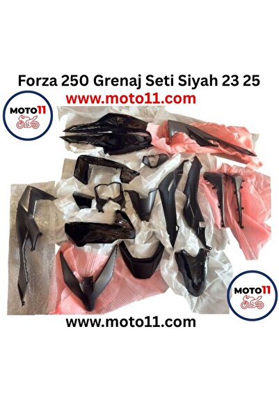 Honda Forza 250 Kaporta Grenaj Seti Siyah 2023 24 2025 | Moto11