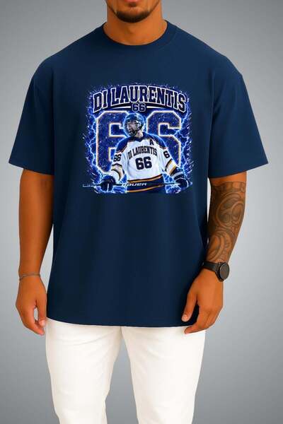 Bahriyeli Collection Oversize Off Campus Di Laurentis 66 Chest Printed Unisex...