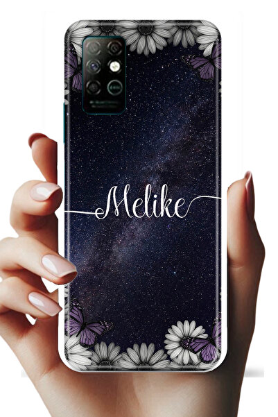 Noprin Infinix Note 8 Kılıf - İsimli Yazılı Kişiye Özel Kişileştirelebilir Kı...