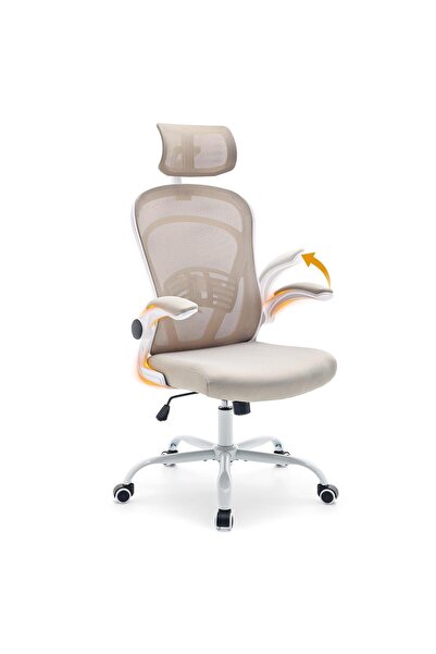 Garvee Ergonomic Office Chair, Computer Chair, Comfortable with Flip-Up Armre...