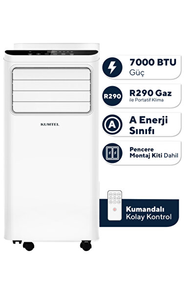 KUMTEL Kusunoki KMPAC-7 7.000 Btu Taşınabilir Portatif Klima