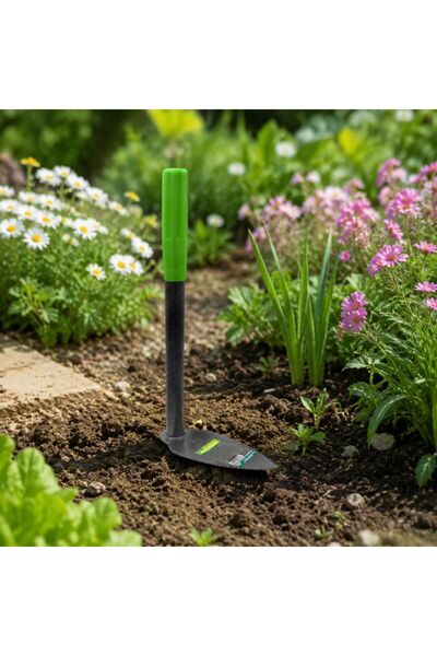 idei Spadă Mică de Grădină Vârf Ascuțit, Mâner Ergonomic Verde Plastic, Instr...