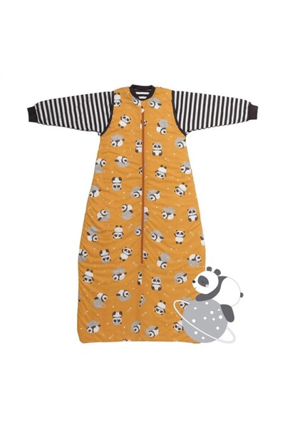 Slumbersac Sac de dormit cu mânecă lungă detașabilă Panda 110 cm 1.0 Tog