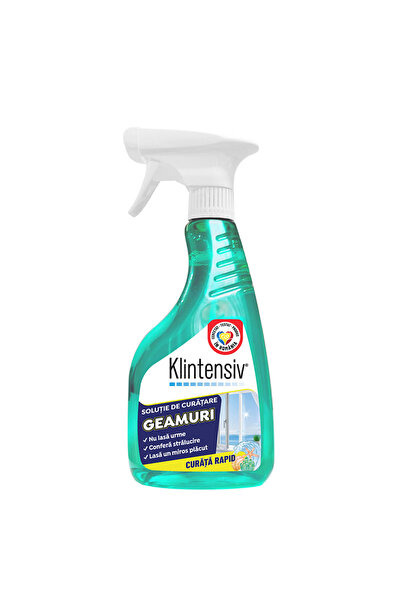 KLINTENSIV Soluție de curățat geamuri cu pulverizator 500ml