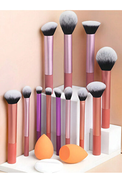 ORVILLA 12-Piece Multi-Functional Makeup Brush Set, Including Powder Brush, B...