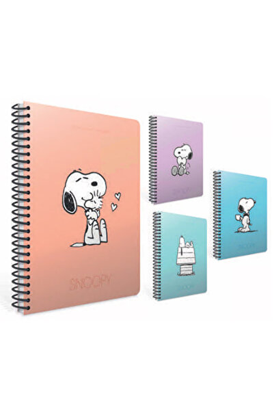 Gıpta Snoopy Sp.Pp. Kapak Defter A4 80-4 Kareli