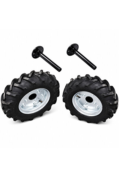 Palmera Çapa Makinesi Tekeri 400x8 27 mm Aks Uyumlu Tarım Lastiği