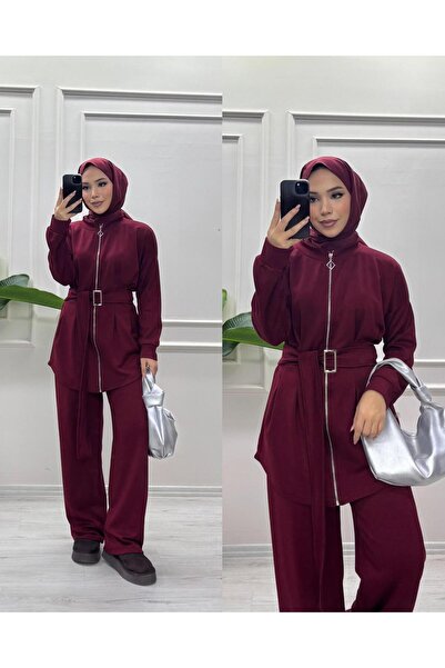 moda acar Belden Belted Pants Suit