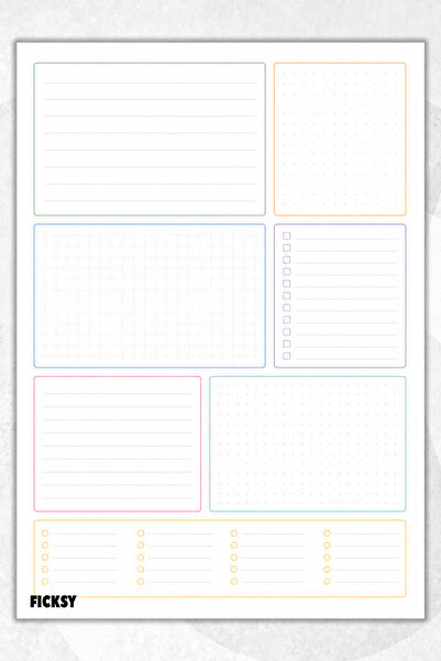 Ficksy To-Do List - A4 - 30 Pages - to Do List - Checklist - Check List - Pla...